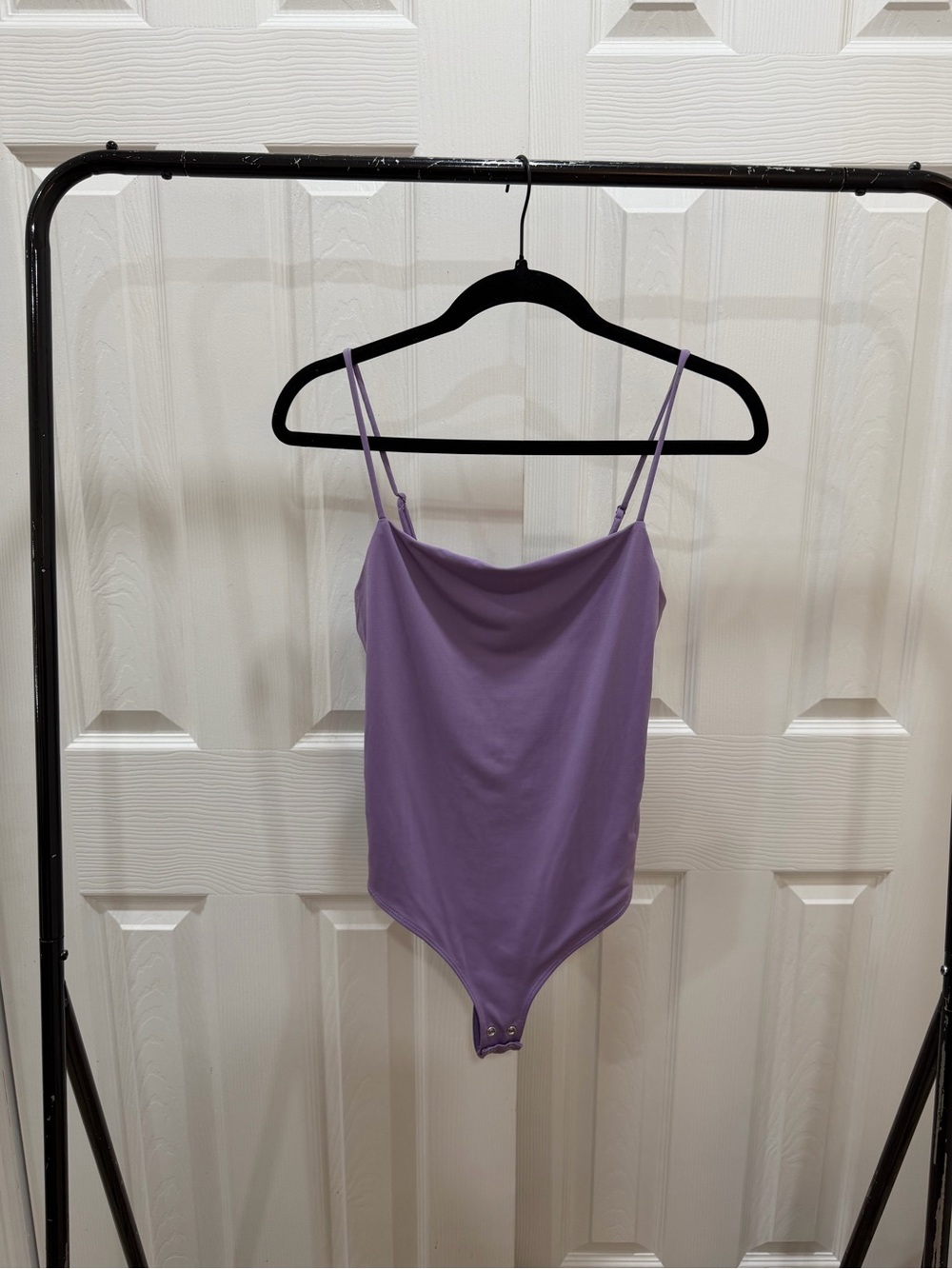 Dynamite Lilac Cowl Neck Bodysuit - Women's Bandeau